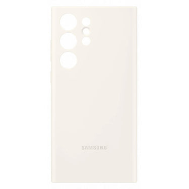 Samsung Silicone Cover for Galaxy S23 Ultra - Cream
